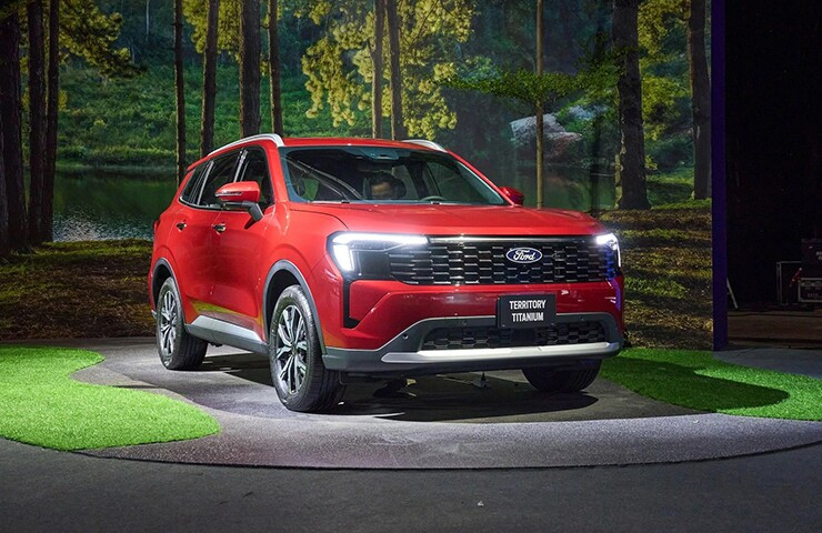 Ford Territory cạnh tranh sôi nổi trong phân khúc crossover cỡ C tại Việt Nam