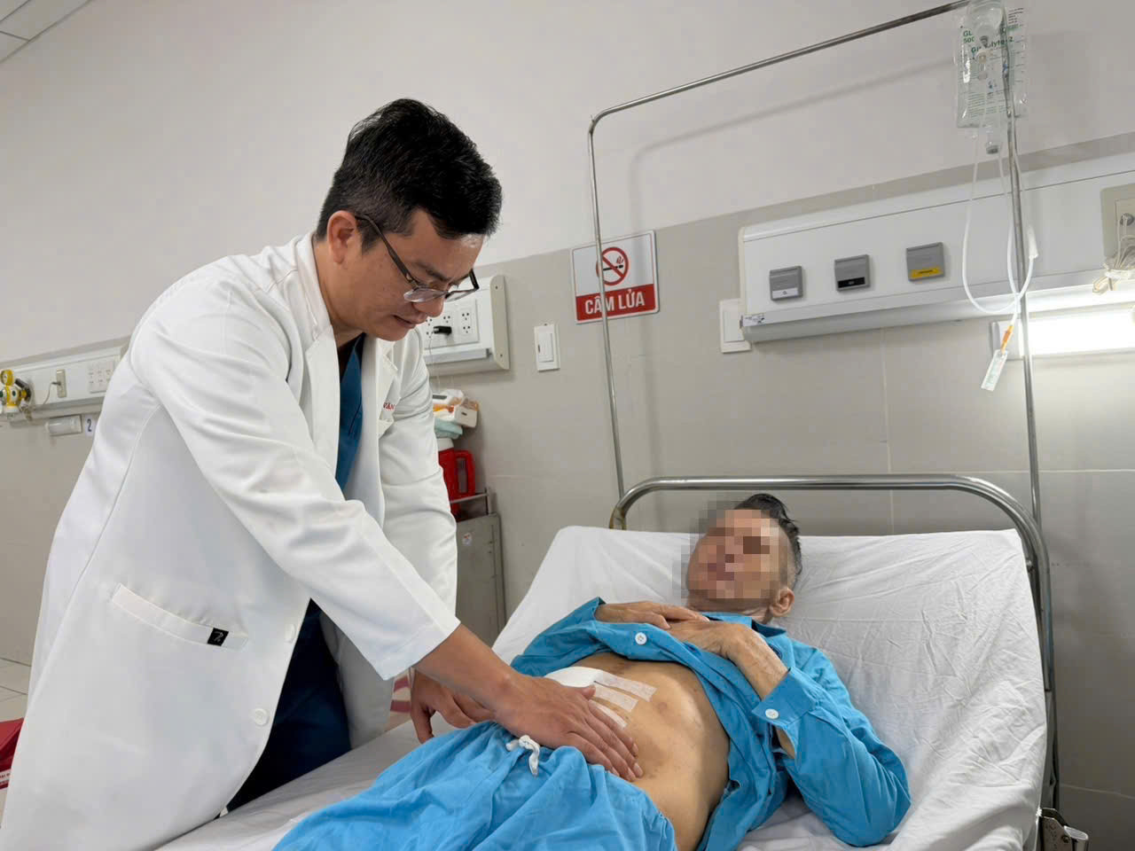 Hiện sức khỏe người bệnh cải thiện, chức năng thận trở lại bình thường..