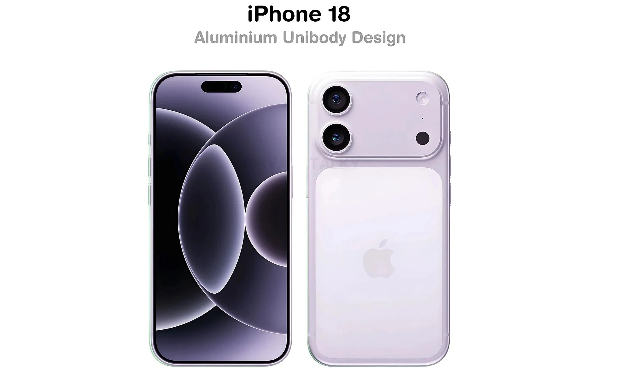 Ảnh dựng iPhone 18 tiêu chuẩn dựa trên tin đồn