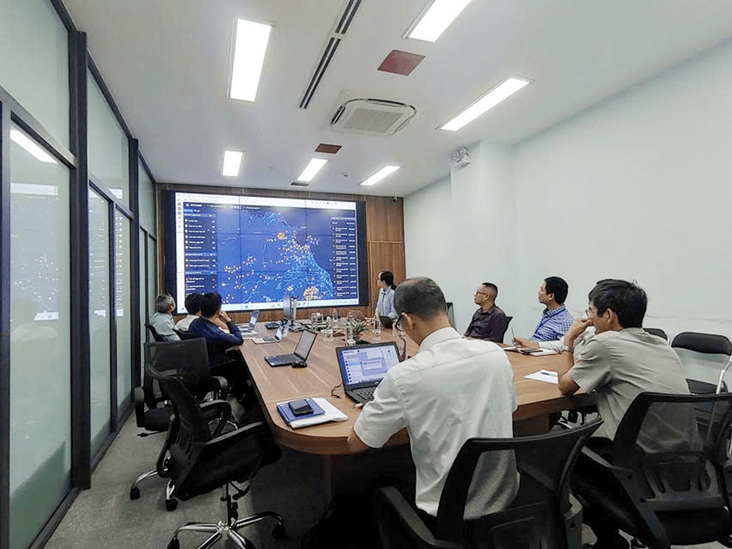 Hệ thống IOC phục vụ trong một cuộc họp. Ảnh: IOC
