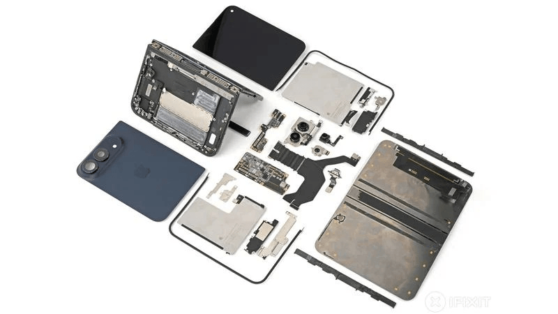 iFixit thực hiện tháo rời iPhone Duo để kiểm tra cấu trúc bên trong