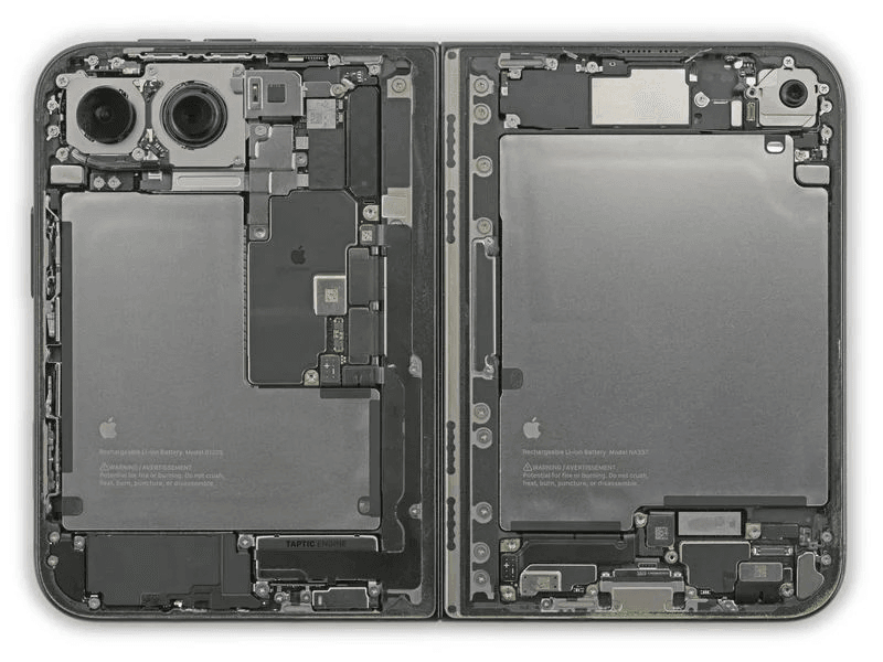 Cấu tạo các linh kiện bên dưới màn hình trong của iPhone Duo