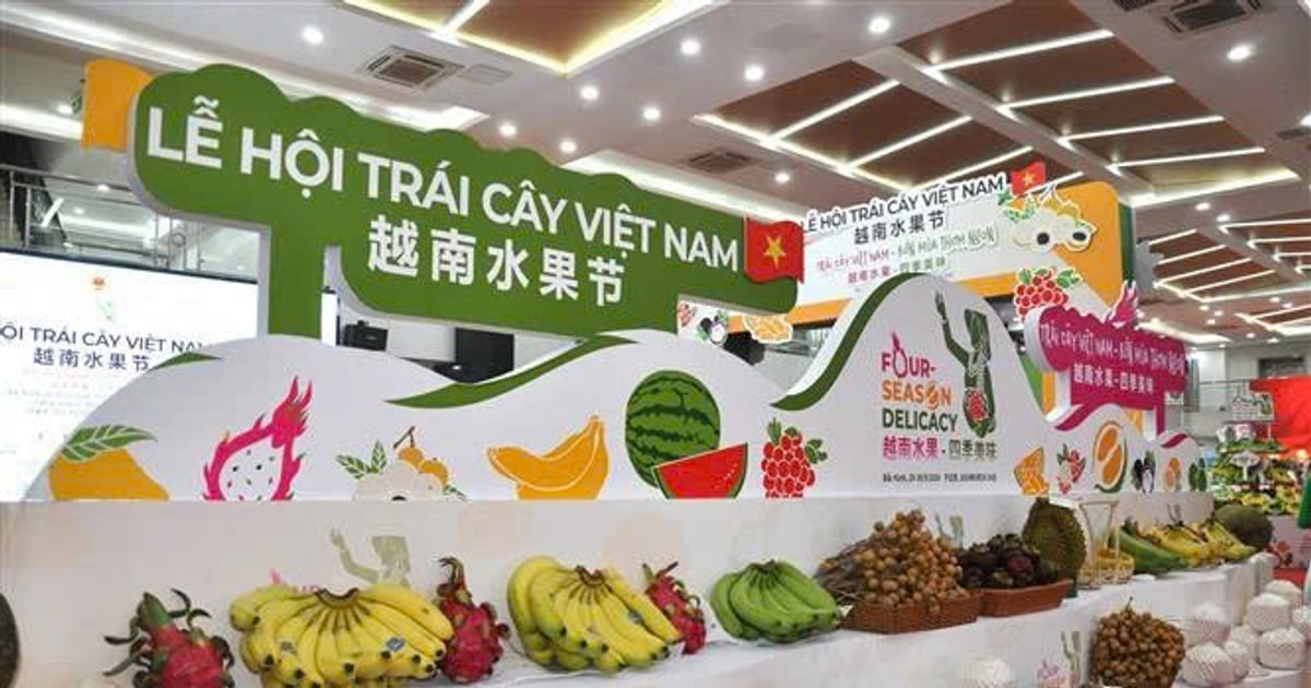 First Vietnam fruit festival opens in China