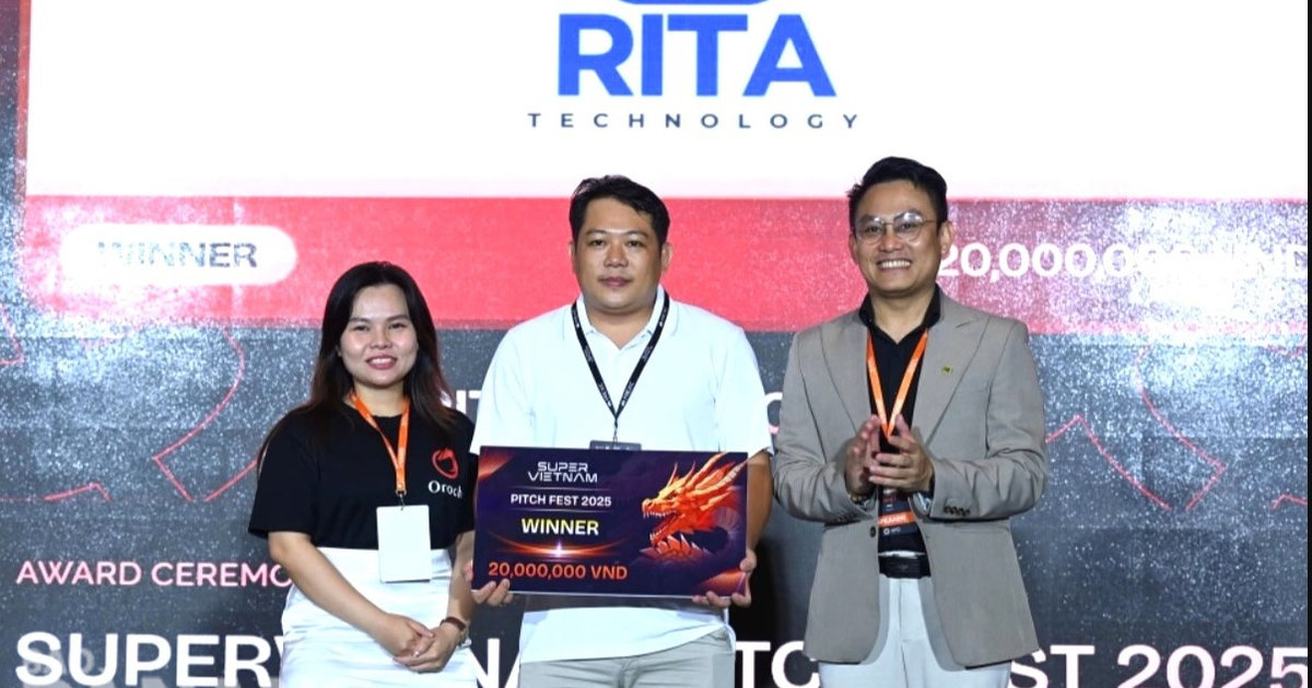 Trao thưởng cuộc thi Super Vietnam PitchFest 2025