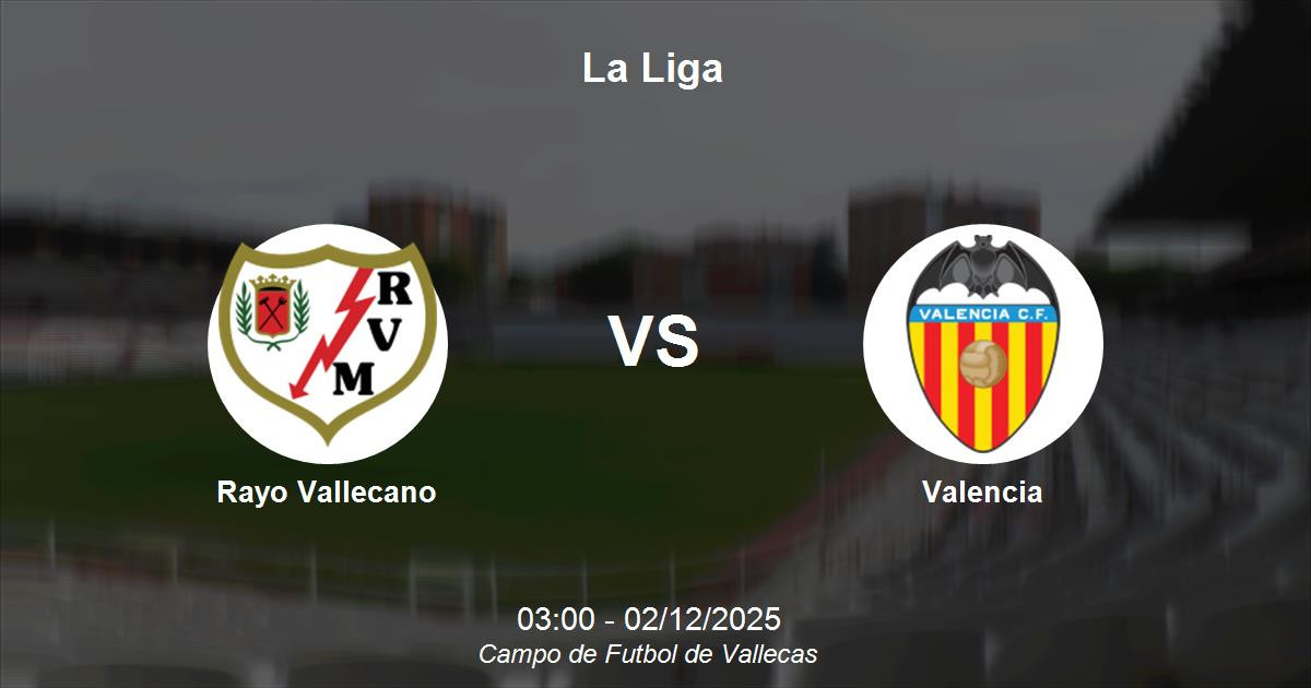 Nhận định Rayo Vallecano vs Valencia - La Liga