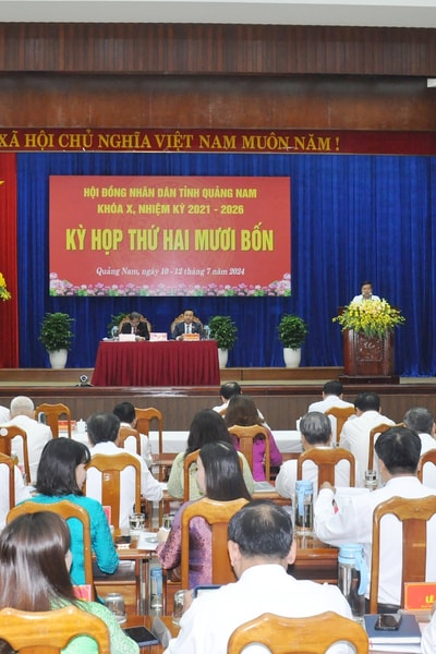 Kỳ họp thứ 24, HĐND tỉnh (khóa X): Bức tranh kinh tế - xã hội Quảng Nam 6 tháng đầu năm 2024 và những quyết sách quan trọng