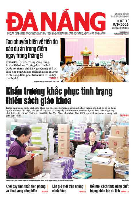 Báo Đà Nẵng số 9389