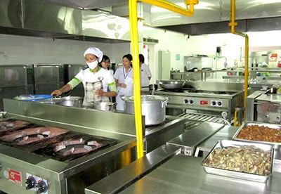 Tăng cường thanh kiểm tra an toàn vệ sinh thực phẩm các bếp ăn tập thể
