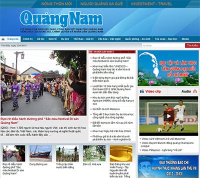 Nhanh hơn, với Báo Quảng Nam điện tử!