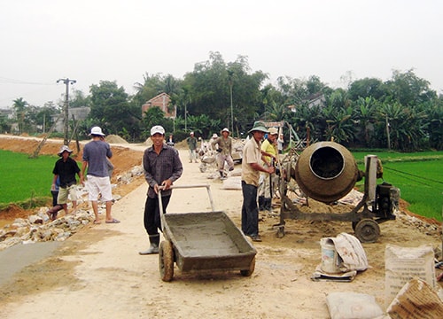 Ba năm thực hiện chương trình xây dựng nông thôn mới: Nông thôn khởi sắc