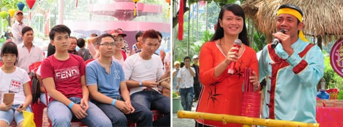 Tết Quảng ở Đầm Sen