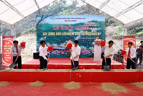 Khởi công xây dựng Khu lưu niệm Ban Tài mậu khu V