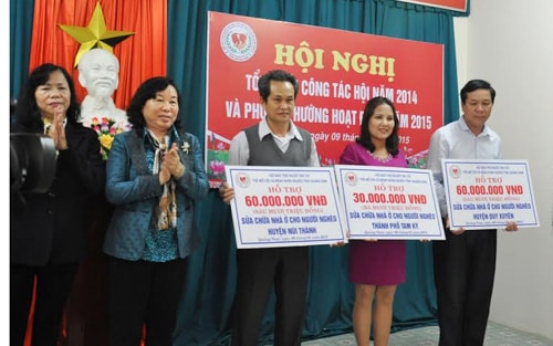 Vận động trên 7 tỷ đồng cho công tác từ thiện, nhân đạo