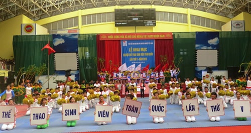 Đại hội Thể thao Sinh viên toàn quốc 2015: Có 61 đoàn tham gia thi đấu