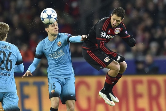 Hòa Barcelona, Leverkusen ngậm ngùi nhìn AS Roma đi tiếp