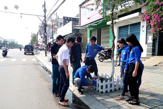 Thanh niên xây dựng nếp sống văn minh đô thị