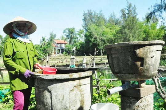 Ô nhiễm nguồn nước sinh hoạt