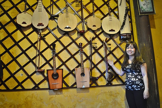 Đam mê với nhạc cụ dân tộc