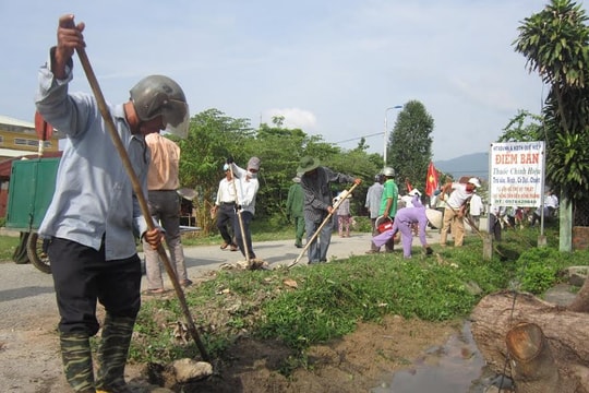 Quế Sơn hưởng ứng chiến dịch làm cho thế giới sạch hơn