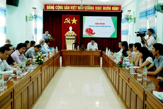 Hội nghị cộng tác viên tiêu biểu Báo Quảng Nam năm 2016