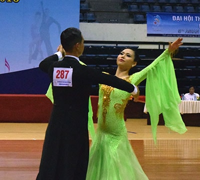 Khởi tranh giải Khiêu vũ thể thao Đà Nẵng mở rộng lần thứ nhất