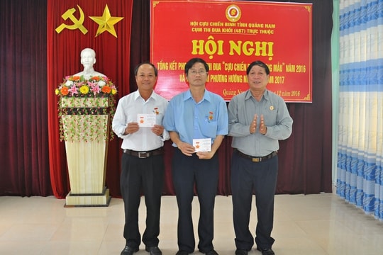 Hội CCB Báo Quảng Nam dẫn đầu Cụm thi đua khối cơ quan