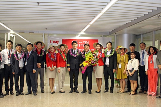 Mở đường bay thẳng Đà Nẵng- Daegu, Hàn Quốc