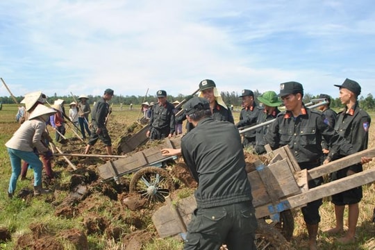 Dồn điền đổi thửa đồng Ngọc Mỹ