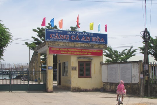 Chuyển công năng cảng cá An Hòa