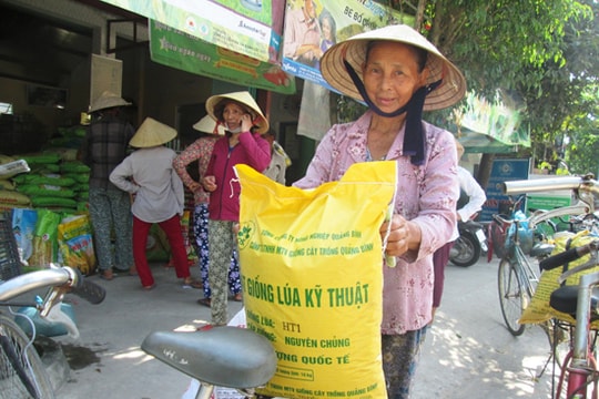 Giá hạt giống và vật tư nông nghiệp bình ổn