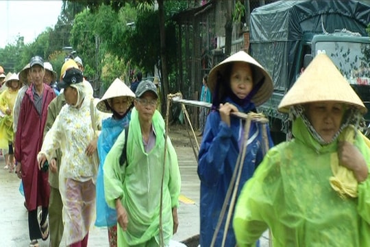 Đại Phong diễn tập PCTT-TKCN trước mùa mưa bão