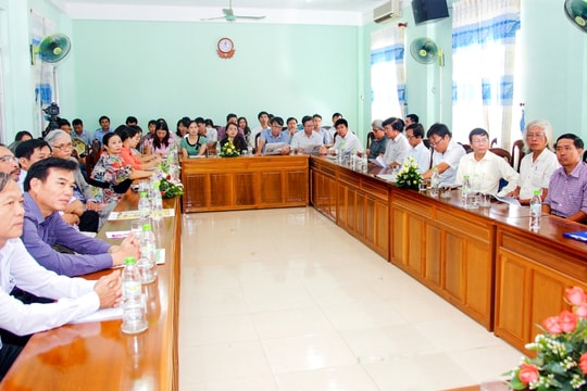 Hội nghị cộng tác viên tiêu biểu Báo Quảng Nam năm 2017: Chia sẻ để đổi mới