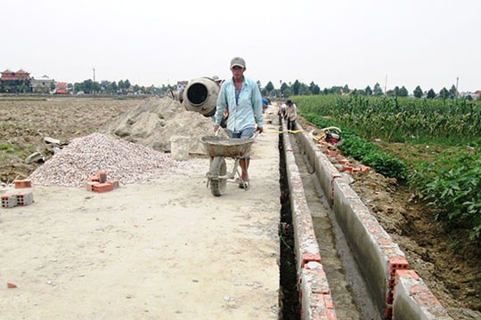 Tập trung xây dựng kết cấu hạ tầng nông thôn