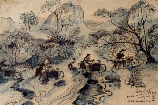 Triển lãm ký họa kháng chiến miền Trung-Tây Nguyên