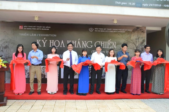 Triển lãm "Ký họa kháng chiến" tại Đà Nẵng