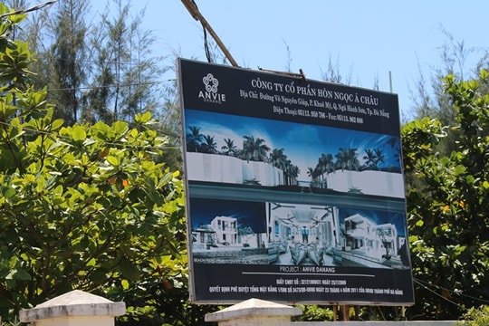 Thu hồi dự án khu du lịch Hòn Ngọc Á Châu làm công viên ven biển