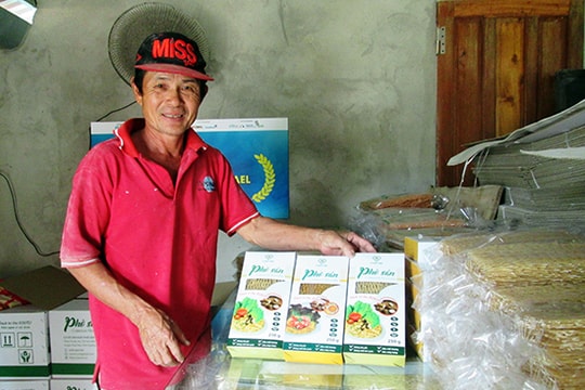 Dựng thương hiệu phở sắn Quế Sơn