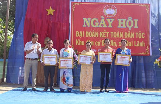 Ngày hội đại đoàn kết tại thôn Đại An, xã Đại Lãnh