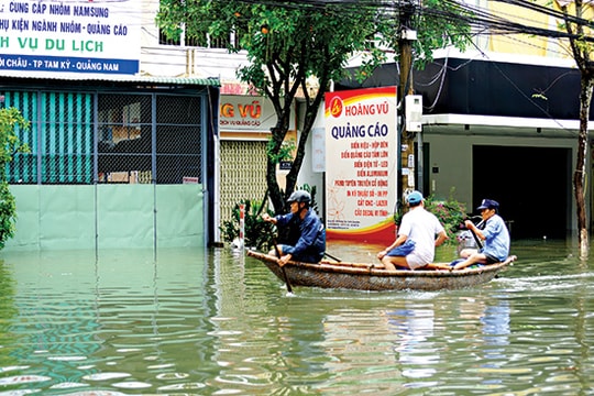 Giải bài toán ngập úng đô thị Tam Kỳ
