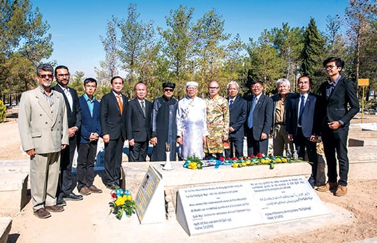 Đặt bia tri ân Alexandre de Rhodes ở Ba Tư