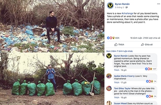 Thử thách dọn rác - trào lưu mới trên toàn cầu