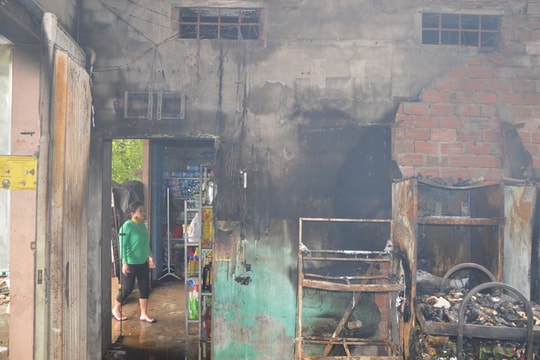 Thăng Bình: Cháy tiệm tạp hóa, ước thiệt hại 1,2 tỷ đồng