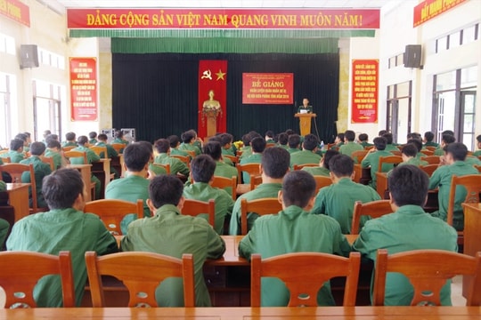 Bộ đội Biên phòng tỉnh bế giảng khóa huấn luyện quân nhân dự bị