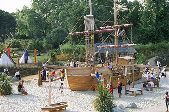 Sân chơi dành cho trẻ nhỏ