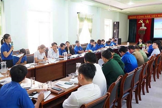 Tỉnh đoàn giao ban công tác đoàn và phong trào thanh thiếu nhi