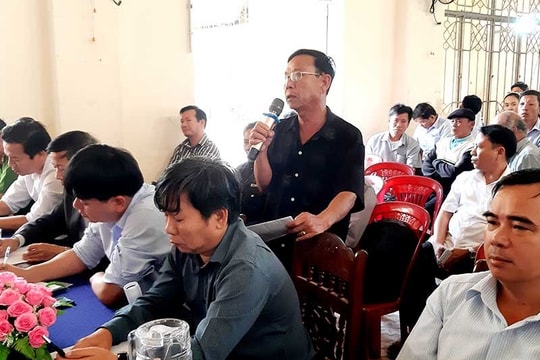 Bí thư Tỉnh ủy Phan Việt Cường đối thoại với công dân: Tạo đồng thuận triển khai các dự án vùng đông