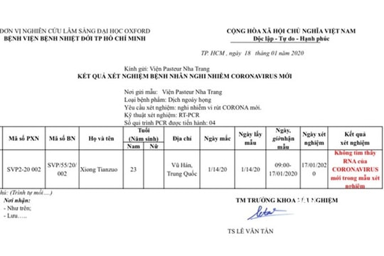 Bác bỏ tin đồn khách du lịch nhiễm virus Corona
