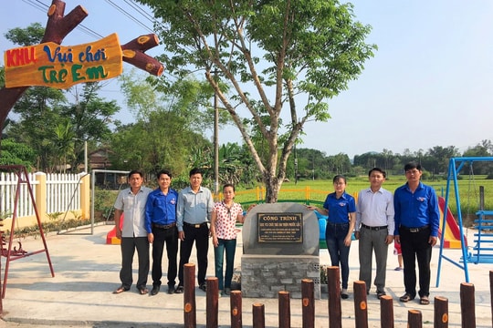 Xây dựng khu vui chơi cho trẻ em