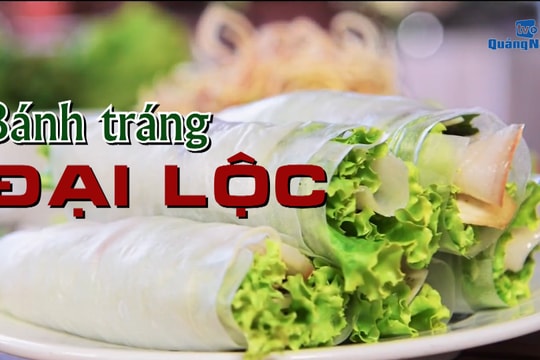 Bánh tráng Đại Lộc – hương vị xứ Quảng