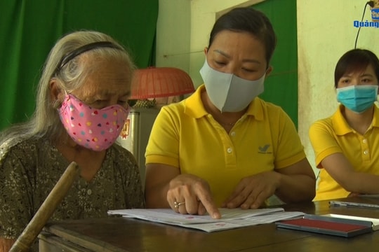 Ngành bưu điện nỗ lực chi trả tại nhà nhanh chóng